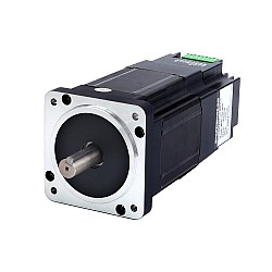 Интегрированный бесщеточный двигатель постоянного тока Nema 34 86x86x168 мм, 200 Вт, 24 В, 1500 об/мин, 1,27 Нм, 8,33 А, с драйвером