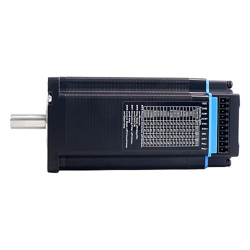 Интегрированный шаговый двигатель замкнутого контура серии iCL NEMA 24, 3,5 Н·м (495,64 унций-дюйма), 20–50 В постоянного тока с 14-битным энкодером