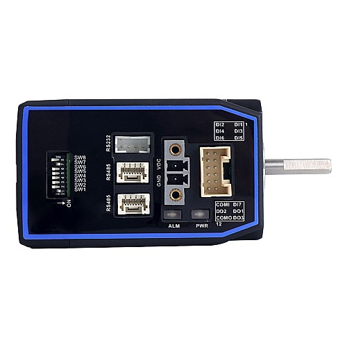 Интегрированный шаговый двигатель RS485 серии iDM NEMA 17 0,4 Нм (56,64 унций-дюймов) 20–36 В постоянного тока Интегрированный шаговый двигатель RS485 серии iDM NEMA 17 0,4 Нм (56,64 унций-дюймов) 20–36 В постоянного тока