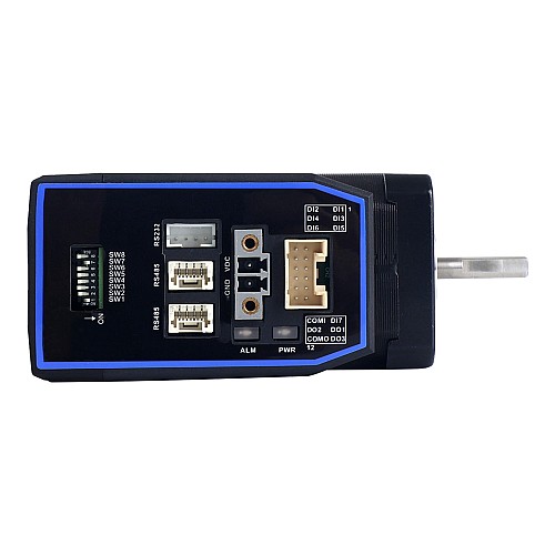 Интегрированный шаговый двигатель RS485 серии iDM NEMA 17 0,8 Нм (113,29 унций-дюймов) 20–36 В постоянного тока