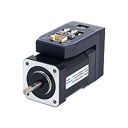 Интегрированный шаговый двигатель RS485 серии iDM NEMA 17 0,8 Нм (113,29 унций-дюймов) 20–36 В постоянного тока