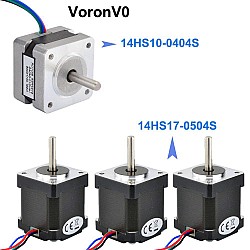 Комплект шагового двигателя Nema 14 для Voron V0