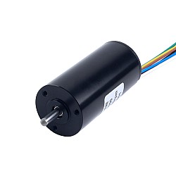 Бесщеточный безсердечниковый круглый двигатель 24V 20000RPM 15mNm 31.41W 1.55A Ф22x45mm