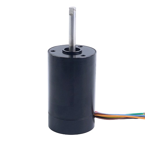 Бесщеточный безсердечниковый круглый двигатель 36V 212mNm 177.59W 6.82A Ф43x69mm - 43CL70-36-P2-8000 | StepperOnline Бесщеточный безсердечниковый круглый двигатель 36V 212mNm 177.59W 6.82A Ф43x69mm - 43CL70-36-P2-8000 | StepperOnline