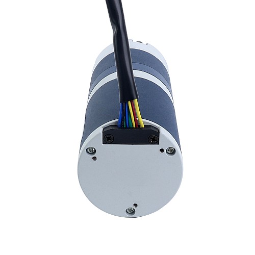 Бесщеточный мотор постоянного тока 24 В 90 Вт 41,9 об/мин с редуктором 14,90 Нм (2110,01 унций-дюймов), планетарный редуктор 71,5:1