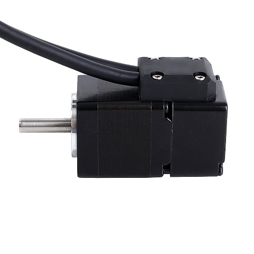 Шаговый двигатель Nema 11 с замкнутым контуром, 0,06 Нм (8,5 унций-дюймов), энкодер 1000 имп/об (4000 циклов/об)