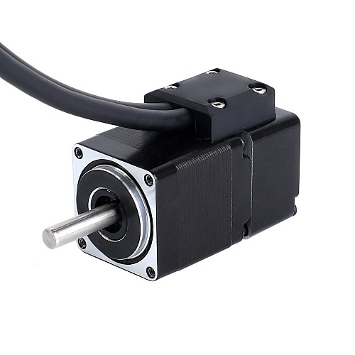 Шаговый двигатель Nema 11 с замкнутым контуром, 0,06 Нм (8,5 унций-дюймов), энкодер 1000 имп/об (4000 циклов/об)