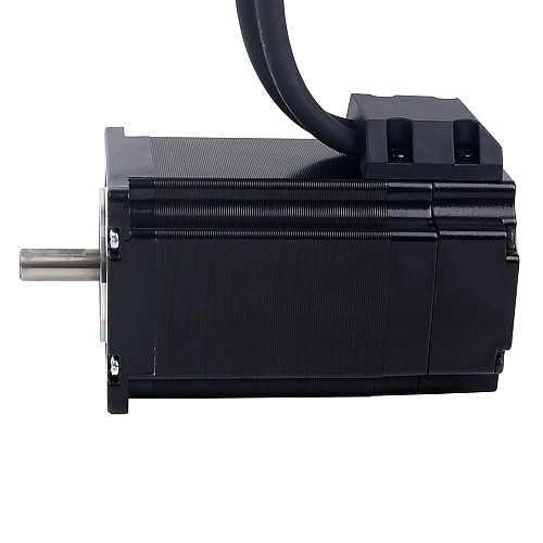 Шаговый двигатель Nema 23 серии S с замкнутым контуром, 2,0 Нм (283,22 унции/дюйм), 3-канальный энкодер, 1000 имп/об (4000 циклов/об)