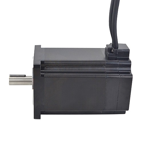 Шаговый двигатель Nema 34 серии E с замкнутым контуром, 9 Нм (1274,5 унций-дюймов), энкодер 1000 имп/об (4000 циклов/об)