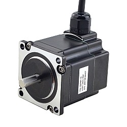 Шаговый двигатель серии P IP67 с защитой от попадания воды, класс NEMA 23, 4,0 А, 1,2 Нм (169,93 унций/дюйм)
