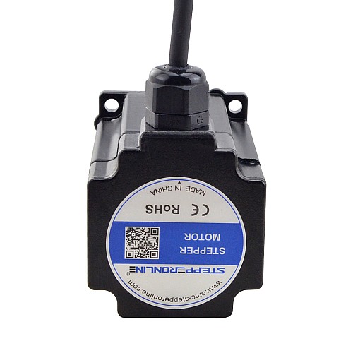 Шаговый двигатель серии P IP67 с защитой от попадания воды, класс NEMA 23, 5,0 А, 1,8 Нм (254,90 унций/дюйм)