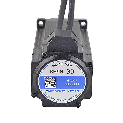 Шаговый двигатель Nema 24 серии P с замкнутым контуром, 3 Нм (424,83 унций-дюйма) с энкодером, 1000 имп/об (4000 циклов/об)