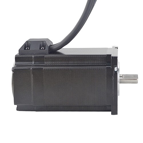 Шаговый двигатель Nema 24 серии P с замкнутым контуром, 3 Нм (424,83 унций-дюйма) с энкодером, 1000 имп/об (4000 циклов/об)