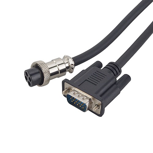 Шаговый двигатель Nema 24 серии P с замкнутым контуром, 3 Нм (424,83 унций-дюйма) с энкодером, 1000 имп/об (4000 циклов/об)