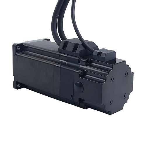 Шаговый двигатель с замкнутым контуром Nema 24 серии S 3Нм(424,92 унц.дюйм) с электромагнитным тормозом 2,8Нм(396,51 унц.дюйм) - 24HS34-5004D-E1000-B280 | StepperOnline