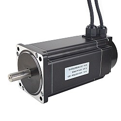 Шаговый двигатель серии P IP65 с замкнутым контуром, водонепроницаемый, Nema 34, 12 Нм (1700 унций-дюймов), с энкодером, 1000 импульсов на оборот (4000 циклов на оборот)