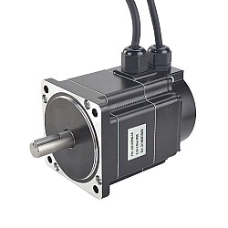 Шаговый двигатель серии P IP65 с замкнутым контуром, водонепроницаемый, Nema 34, 4,5 Нм (637,38 унций-дюймов), с энкодером, 1000 импульсов на оборот (4000 циклов на оборот)