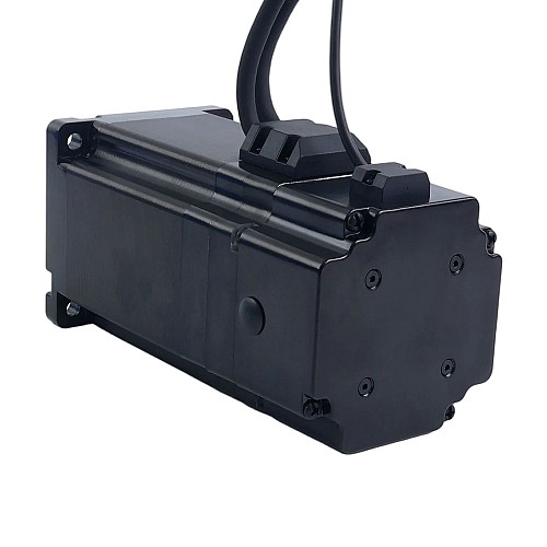 Шаговый двигатель с замкнутым контуром Nema 34 серии S 8,0Нм(1132,89 унц.дюйм) с электромагнитным тормозом 7,0Нм(991,28 унц.дюйм) - 34HS45-6004D-E1000-B700 | StepperOnline