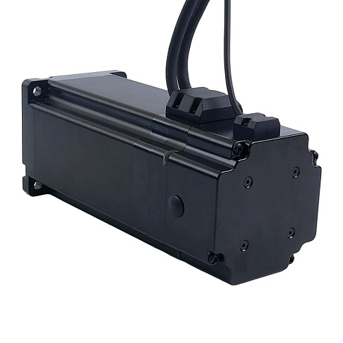 Шаговый двигатель с замкнутым контуром Nema 34 серии S 12Нм(1699,34 унц.дюйм) с электромагнитным тормозом 7,0Нм(991,28 унц.дюйм) - 34HS60-6004D-E1000-B700 | StepperOnline