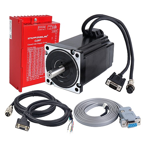 Комплект шагового двигателя Nema 34 с замкнутым контуром, 1 ось, YS Series V2.0, 9,00 Нм (1274,5 унций-дюймов)