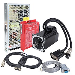 Комплект шагового двигателя с обратной связью YS Series, 1 ось, 2,00 Нм (283,22 унц-дюйм), Nema 23, V2.0, с блоком питания
