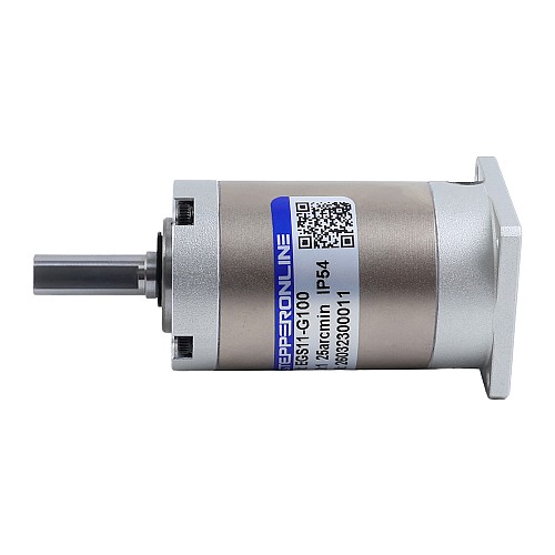 Планетарный редуктор серии EG с передаточным числом 100:1 и люфтом 25 угловых минут для шагового двигателя Nema 11