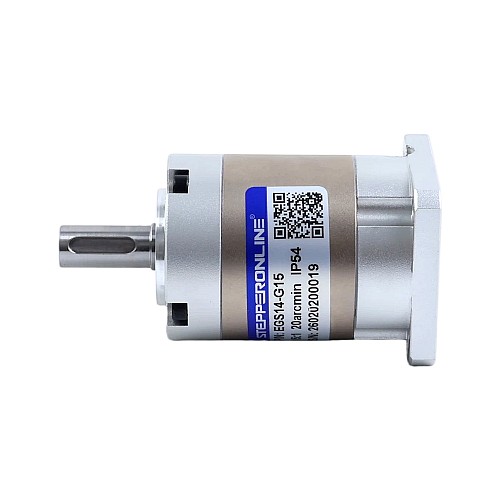 Планетарный редуктор серии EG с передаточным числом 15:1 и люфтом 20 угловых минут для шагового двигателя Nema 14