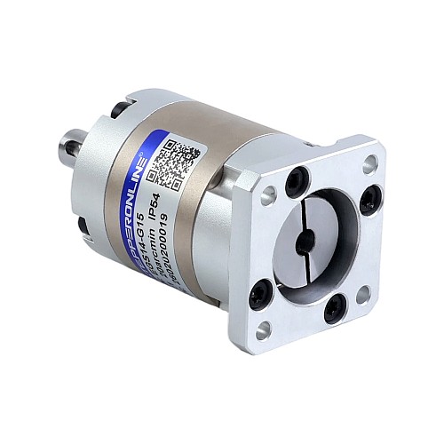 Планетарный редуктор серии EG с передаточным числом 15:1 и люфтом 20 угловых минут для шагового двигателя Nema 14