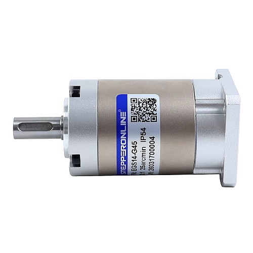 Планетарный редуктор серии EG с передаточным числом 45:1 и люфтом 25 угловых минут для шагового двигателя Nema 14