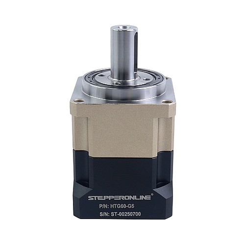 Серия HTG 60 мм 5:1 косозубый планетарный редуктор с люфтом 3 угловых минуты для серводвигателей IP65