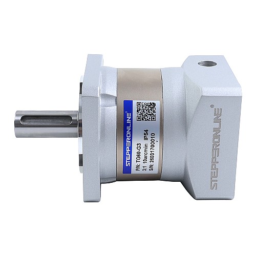 Планетарный редуктор серии TG 60 мм 3:1 с люфтом 10 угловых минут для серводвигателей