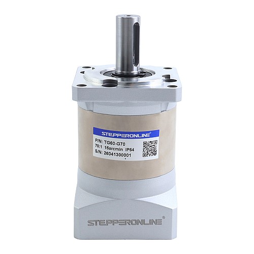 Планетарный редуктор серии TG 60 мм 70:1 с люфтом 15 угловых минут для серводвигателей