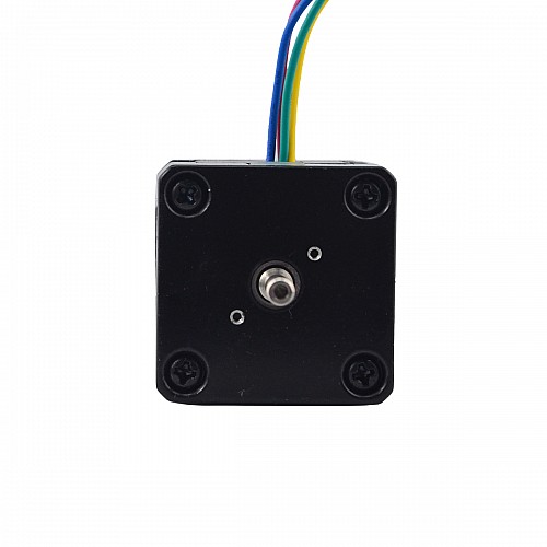 Шаговый двигатель Nema 14 длиной 34 мм с задним валом и отверстием под винт, передаточным числом 19:1