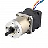 Шаговый двигатель Nema 14 длиной 34 мм с задним валом и отверстием под винт, передаточным числом 19:1