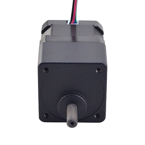 Шаговый двигатель Nema 17 с прямозубым редуктором, передаточное отношение 10:1