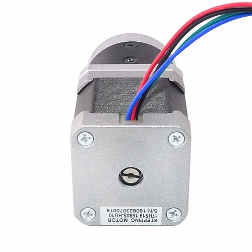 Шаговый двигатель Nema 17, длина = 48 мм, передаточное отношение 10:1, высокоточный планетарный редуктор