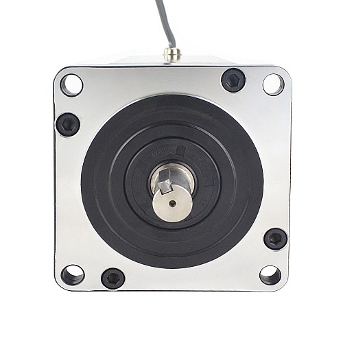 Трехфазный шаговый двигатель Nema 52, биполярный, 50 Нм (7082 унций-дюйма), 5,0 А, 130 x 130 x 260 мм