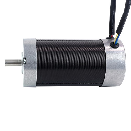 Бесщеточный двигатель постоянного тока 48 В, 3000 об/мин, 0,6 Нм, 188 Вт, 5,40 А, Φ57x113,5 мм