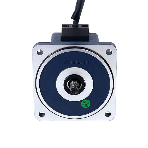 Бесщеточный двигатель постоянного тока 48 В, 60 Вт, 30 об/мин, редукторный, 10,00 Нм (1416,12 унций-дюймов), 100:1, прямозубый редуктор