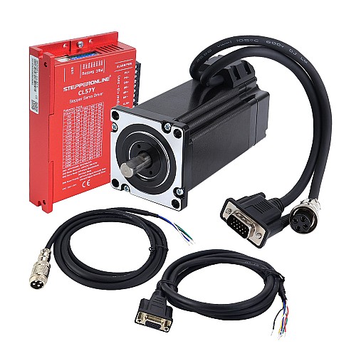 Комплект одноосного шагового двигателя с замкнутым контуром серии YS с ЧПУ, двигатель и драйвер Nema 24, 4,00 Нм (566,45 унций-дюймов)
