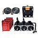 Комплект ЧПУ для 3-осевого шагового двигателя с замкнутым контуром серии YS, двигатель Nema 34 6,50 Нм (920,48 унций-дюймов) с кабелями 2,0 м и трансформатором переменного тока