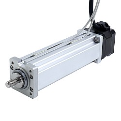 Nema 17 шарико-винтовой передачей Электрический цилиндр 1,5A Ход 75mm 0,25Nm(35,40oz.in) Шаг 5mm(0,19685") с Конечный выключатель