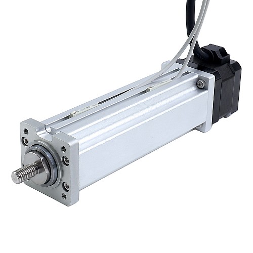 Nema 17 шарико-винтовой передачей Электрический цилиндр 1,5A Ход 75mm 0,25Nm(35,40oz.in) Шаг 5mm(0,19685") с Магнитным Выключателем - LCB17S13BVL15-75D | StepperOnline