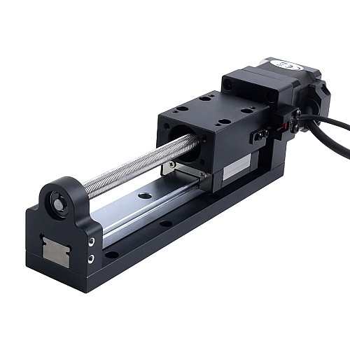 Актуатор с шариковой винтовой передачей и мотором Nema 8 1.5A Ход 80mm 0.14Nm(19.83oz.in)Шаг винта 4mm(0.15748) - LMD14S13BDB15-080 | StepperOnline