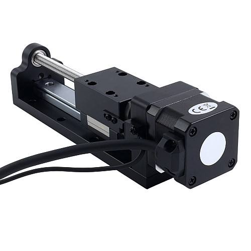 Актуатор с шариковой винтовой передачей и мотором Nema 8 1.5A Ход 80mm 0.40Nm(56.64oz.in)Шаг винта 2mm(0.07874) - LMD17S15BAB15-080 | StepperOnline