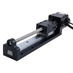 Актуатор с шариковой винтовой передачей и мотором Nema 8 1.5A Ход 200mm 0.40Nm(56.64oz.in)Шаг винта 12mm(0.47244")