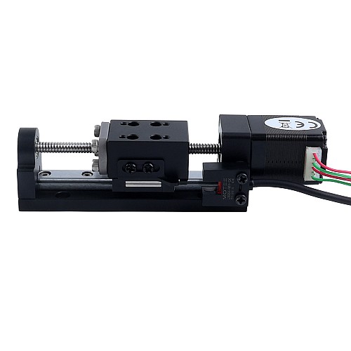 Актуатор с шариковой винтовой передачей и мотором Nema 8 0.5A Ход 30mm 0.02Nm(2.83oz.in)Шаг винта 1mm(0.03937) - LMD8S15BSS05-030 | StepperOnline