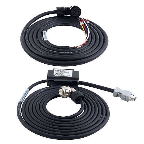 Набор серводвигателей переменного тока A6H серии 2900W EtherCAT 1500rpm 18.60Nm с тормозом 17-битный абсолютный энкодер IP67 - A6H-EC2900H3B1-M17 | StepperOnline