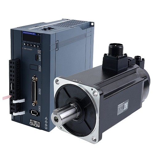 Набор серводвигателей переменного тока A6 серии 2500W RS485 3000rpm 7.96Nm с тормозом 17-битный абсолютный энкодер IP67 - A6-RS2500H3B1-M17 | StepperOnline
