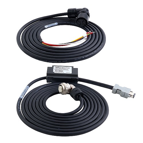 Набор серводвигателей переменного тока A6H серии 2900W EtherCAT 1500rpm 18.60Nm 17-битный абсолютный энкодер IP67 - A6H-EC2900H3A1-M17 | StepperOnline